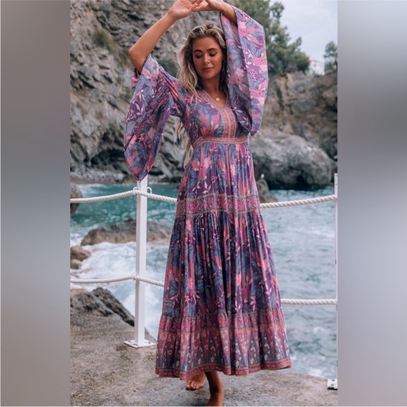 Spell & the Gypsy Collective Wisteria Bianca Gown small - Picture 2 of 9